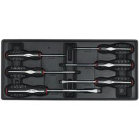Sealey 6 Piece Screwdriver Set in Module Tray Sealey 6 Piece Screwdriver Set in Module Tray