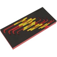 9 Piece VDE Insulated Torx Key Set Module Tray