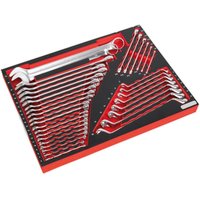 Sealey 35 Piece Multi Purpose Spanner Set in Module Tray Sealey 35 Piece Multi Purpose Spanner Set in Module Tray