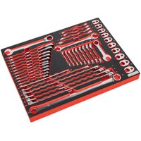 44 Piece Specialised Spanner Set Metric Module Tray