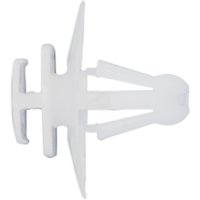 Sealey 22mm x 22mm Universal Side Moulding Clips White Pack of 20