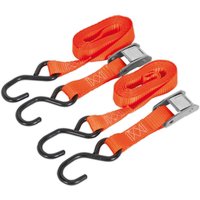 Sealey Cam Buckle Tie Downs Strap 25mm 2.5m 500kg Sealey Cam Buckle Tie Downs Strap 25mm 2.5m 500kg