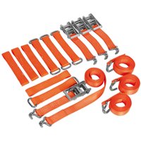 Sealey Car Transporter Ratchet Tie Down Kit Sealey Car Transporter Ratchet Tie Down Kit