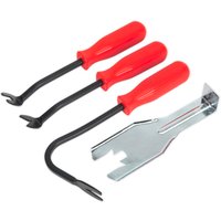 Sealey 4 Piece Trim Clip Removal Tool Kit