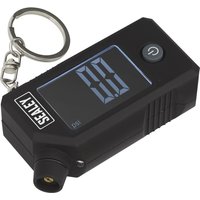 Sealey Keyring Digital Tyre Pressure and Tread Depth Gauge