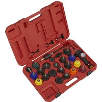 Sealey 25 Piece Automotive Cooling System Pressure Test Kit