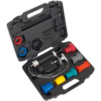 Sealey Cooling System and Pressure Cap Tester Kit