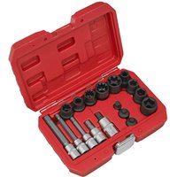 Sealey 11 Piece Combination Drive Brake Caliper Socket Set Combination Sealey 11 Piece Combination Drive Brake Caliper Socket Set Combination