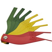 Sealey 8 Piece Brake Pad Thickness Gauge Set Metric and Imperial