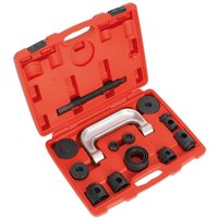 Sealey 14 Piece Lower Ball Joint Tool Kit for Mercedes and Renault Vehicles Sealey 14 Piece Lower Ball Joint Tool Kit for Mercedes and Renault Vehicles