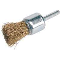 Sealey VS1803 Flat Top Crimped Wire Decarbonising Brush 25mm