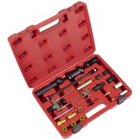 Sealey 24 Piece Fuel Injector Puller and Service Tool Kit for VAG Vehicles
