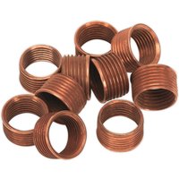 Sealey Spark Plug Thread Repair Replacement Inserts for VS301 M14 X 9.5mm 1.25mm Pack of 10 Sealey Spark Plug Thread Repair Replacement Inserts for VS301 M14 X 9.5mm 1.25mm Pack of 10