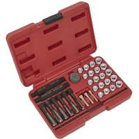 Sealey 33 Piece Glow Plug Thread Repair Tool Kit Sealey 33 Piece Glow Plug Thread Repair Tool Kit