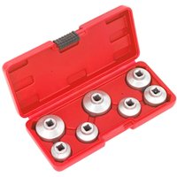 Sealey 7 Piece Oil Filter Cap Wrench Set Sealey 7 Piece Oil Filter Cap Wrench Set