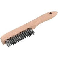 Sealey Wire Brush 4 Rows Sealey Wire Brush 4 Rows