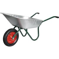 Sealey Galvanized Wheel Barrow 65l Galvanized Steel Sealey Galvanized Wheel Barrow 65l Galvanized Steel