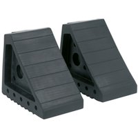 Sealey Rubber Wheel Chocks 1.8kg Pack of 2