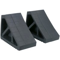 Sealey Rubber Wheel Chocks 3.3kg Pack of 2 Sealey Rubber Wheel Chocks 3.3kg Pack of 2