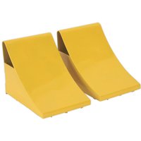 Sealey Heavy-Duty Steel Wheel Chocks 4kg - Pair WC05