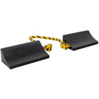 Sealey Heavy Duty Rubber Wheel Chocks