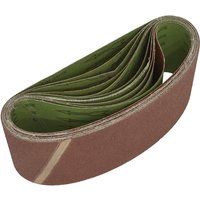 Sealey 100mm x 610mm Sanding Belt 100mm x 610mm 80g Pack of 10 Sealey 100mm x 610mm Sanding Belt 100mm x 610mm 80g Pack of 10