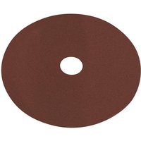 Sealey Aluminium Oxide Fibre Backed Sanding Disc 100mm 120g Pack of 25 Sealey Aluminium Oxide Fibre Backed Sanding Disc 100mm 120g Pack of 25