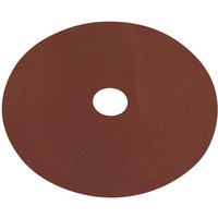 Sealey Aluminium Oxide Fibre Backed Sanding Disc 100mm 80g Pack of 25 Sealey Aluminium Oxide Fibre Backed Sanding Disc 100mm 80g Pack of 25