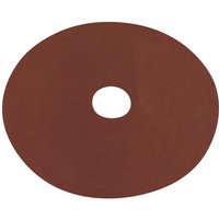 Sealey Aluminium Oxide Fibre Backed Sanding Disc 125mm 80g Pack of 25 Sealey Aluminium Oxide Fibre Backed Sanding Disc 125mm 80g Pack of 25
