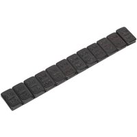 Sealey 5G Black Adhesive Zinc Plated Steel Wheel Weight Strips Pack of 50 Sealey 5G Black Adhesive Zinc Plated Steel Wheel Weight Strips Pack of 50