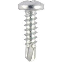 Pan Head Self Drill Screw Zinc Plated 4.2mm 25mm Pack 200