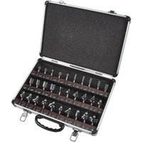 30 Piece 1 4 Shank Router Cutter Starter Set