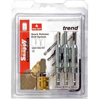 Trend Snappy 3 Piece Drill Bit Guide Set Trend Snappy 3 Piece Drill Bit Guide Set