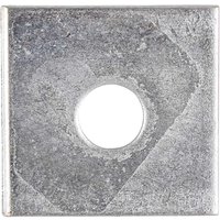 Square Plate Washer Zinc Plated