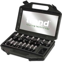 Trend 15 Piece 1/2 Shank Router Cutter Starter Set Trend 15 Piece 1/2 Shank Router Cutter Starter Set