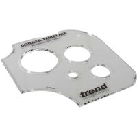 Trend TEMP/COR/A Corner and Hole Template Trend TEMP/COR/A Corner and Hole Template