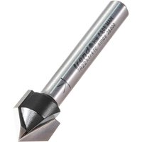 Trend TRADE RANGE Chamfer V Grover Router Cutter 12.7mm 1/4" Trend TRADE RANGE Chamfer V Grover Router Cutter 12.7mm 1/4"