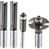 Trend 4 Piece Kitchen Fitters Router Cutter Set Trend 4 Piece Kitchen Fitters Router Cutter Set