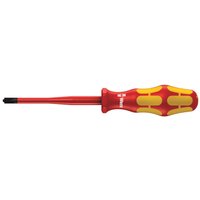 Wera Kraftform Plus 165ISS VDE Insulated Pozi Slot Screwdriver PZ2 / Slotted 100mm