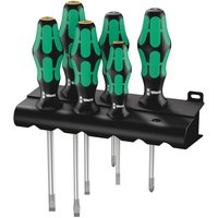 Wera 6 Piece Kraftform Plus 334/355/6 Screwdriver Set