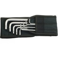 Wera 3950PKL SZ 9 Piece Stainless Steel Ballend Hex Allen Key Set Imperial