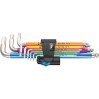 9 Piece Hex Plus HF Stainless Steel Hexagon Allen Key Set
