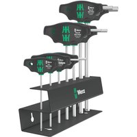 Wera 7 Piece 454/7 HF Set 2 Hex-Plus T-Handle Set and Rack