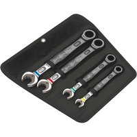 Wera 4 Piece Joker 6000 Ratchet Combination Spanner Set Metric
