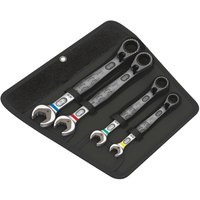 Wera 4 Piece Joker 6001 Combination Ratchet Spanner Set