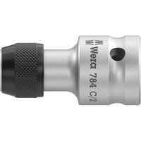 Wera 784C/2 1/2" Square Drive to 5/16" Hex Screwdriver Bit Holder