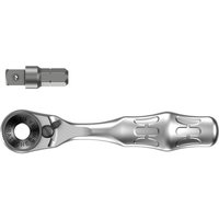 Wera 8001 A Zyklop 1/4" Hex Drive Mini Ratchet Bit Driver