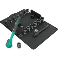 8100 SB 12 Zyklop Comfort 16 Piece 3 8" Drive Hexagon Impact Socket Set
