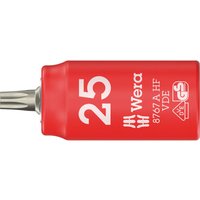 Wera 8767 A HF Zyklop VDE Insulated 1/4" Drive Torx Bit Socket