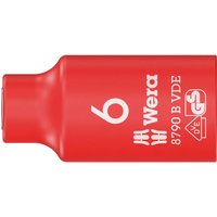 Wera 8790B Zyklop VDE 3/8" Drive Socket 3/8" 6mm